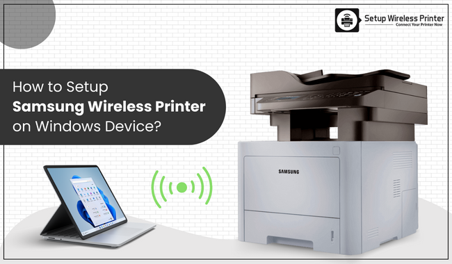 How to Setup Samsung Wireless Printer