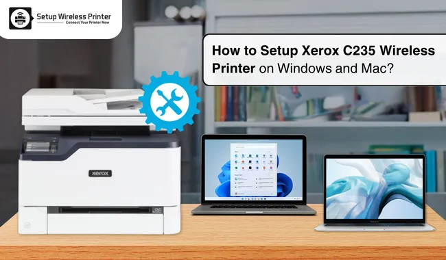 How to Setup Xerox C235 Wireless Printer on Windows and Mac?